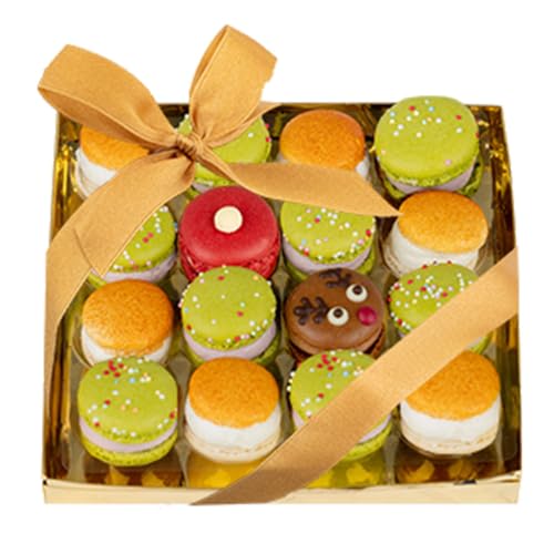 Confiserie Rabbel | Weihnachts-Macarons | weihnachtliche Geschmackssorten | enthält Alkohol | 150g von Confiserie Rabbel