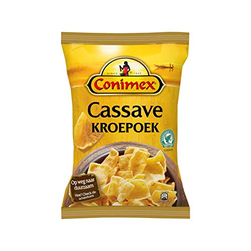 Garnelen-Chips | Conimex | Cassava-Cracker | Gesamtgewicht 75 Gramm von Conimex