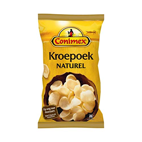 Garnelen-Chips | Conimex | Kroepoek Natural | Gesamtgewicht 73 Gramm von Conimex