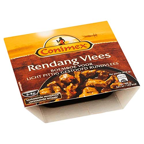 Rendang Indonesian Herb Paste | Conimex | Boemboe Rendang Fleisch | Gesamtgewicht 95 Gramm von Conimex