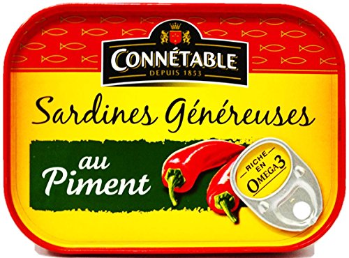 Connetable - Sardines Généreuses Au Piment - 140g von CONNETABLE