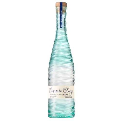 Connie Glaze Vodka | Küstenvodka aus Großbritannien | Hergestellt aus 100% britischem Weizen & natürlichem Wasser | Gefiltert durch goldenen Sand aus Cornwall | 40% vol | 700 ml von Connie Glaze