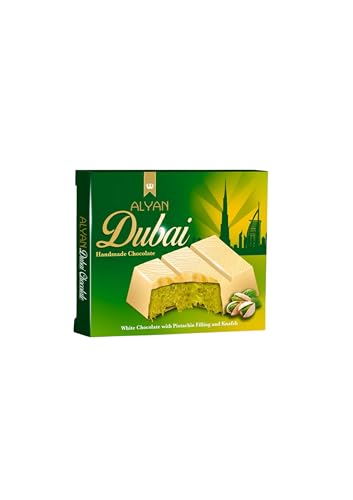 Dubaischokolade - Dubaistyle Pistazie - Dubaischokolade White/Coconut (Normal, White Pistachio) von Connys