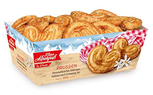 Schweinsohren aus Blätterteig Prussien Schweizer Art von Schulte 220g von Conrad Schulte GmbH & Co.KG