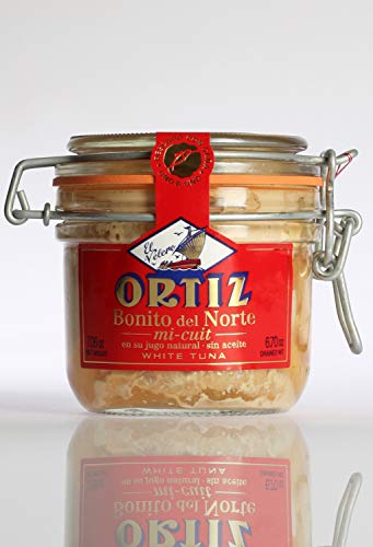 Bonito del Norte Mi Cuit - Weisser Thunfisch im Glas gekocht, 200g von Conservas Ortiz