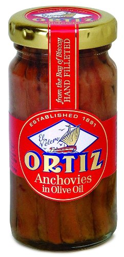 Sardellenfilets in Olivenöl 95 g von Conservas Ortiz