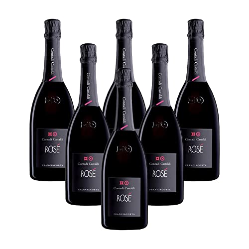 3x 0,75l - 2020er - Bellavista - Rosé - Brut - Franciacorta D.O.C.G. - Lombardei - Italien - Rosé-Schaumwein brut von Contadi Castaldi