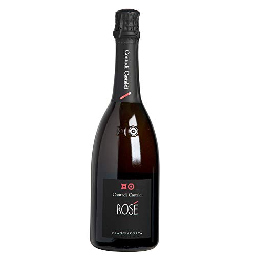 3x 0,75l - Contadi Castaldi - Rosé Brut - Franciacorta D.O.C.G. - Italien - Rosé-Schaumwein brut von Contadi Castaldi