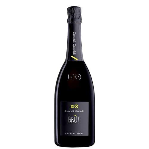 Contadi Castaldi Chardonnay Brut di Lombardia, Pinot Nero, Plant Based - 1 Flasche 750 ml von Contadi Castaldi