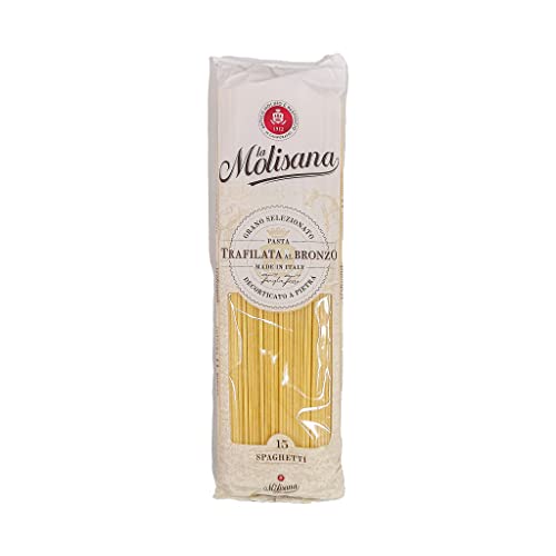 La Molisana Bronze Spaghetti N°15C, Hartweizengrießnudeln, 500 g von Contadina