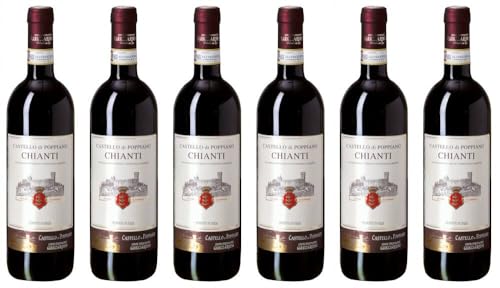 6x Castello di Poppiano Chianti 2023 - Conte Ferdinando Guicciardini, Toscana - Rotwein von Conte Ferdinando Guicciardini