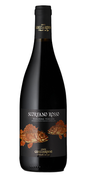 "Scorfano Rosso" Costa Toscana IGT 2021 von Conte Guicciardini