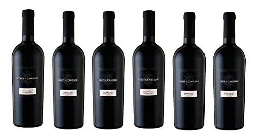 6x 0,75l - 2022er - Conte di Campiano - Primitivo di Manduria D.O.P. - Apulien - Italien - Rotwein trocken von Conte di Campiano