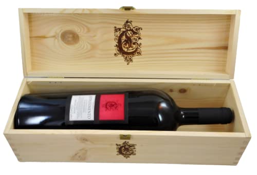 Negroamaro Appassimento IGT 2020 Sonderedition Conte di Campiano im raren Magnum-Format in edler Holzkiste, sensationeller Rotwein aus Apulien von Conte di Campiano