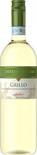 Grillo Sicilia DOC Contessa Marina Sizilien Weißwein trocken von Contessa Marina