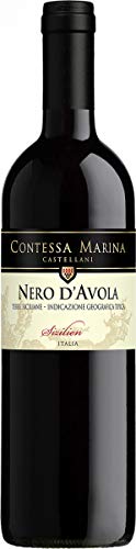 Nero d'Avola Sicilia DOC Contessa Marina Castellani Sizilien Rotwein trocken von Contessa Marina