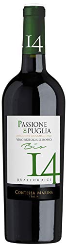 Passione di Puglia BIO Rosso IGT 14 Contessa Marina Rotwein Apulien trocken von Contessa Marina