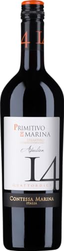 Primitivo di Marina IGT 14 Contessa Marina Rotwein halbtrocken von Contessa Marina