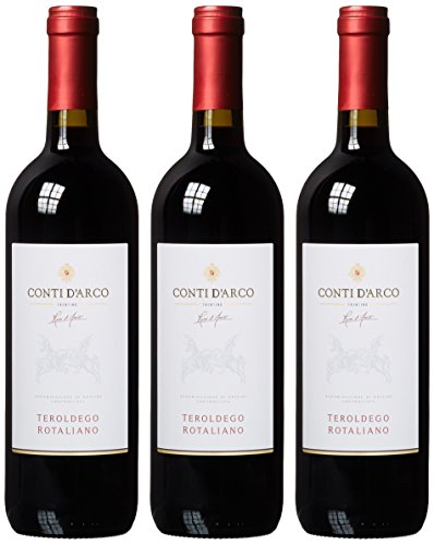 Conti d'Arco Trentino DOC Teroldego 2015 Trocken (3 x 0.75 l) von Conti d'Arco