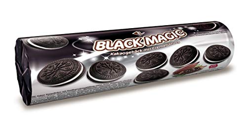 Continental Bakeries Black Magic, Kakaogebäck mit Cremefüllung, Doppelkekse Schoko, 176 g von Continental Bakeries