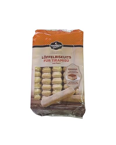 Italienische Löffelbiskuits für Tiramisu, 12 Packungen (12 x 500g), 6 kg von Continental Bakeries