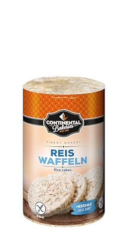 Reiswaffeln Meersalz 100g (Packung mit 6) von Continental Bakeries