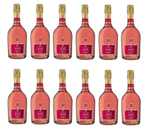 12x 0,75l - 2022er - Contri Spumanti - Dedicato - Rosé - Spumante extra dry - Veneto D.O.P. - Italien - Rosé-Schaumwein extra dry von Contri Spumanti