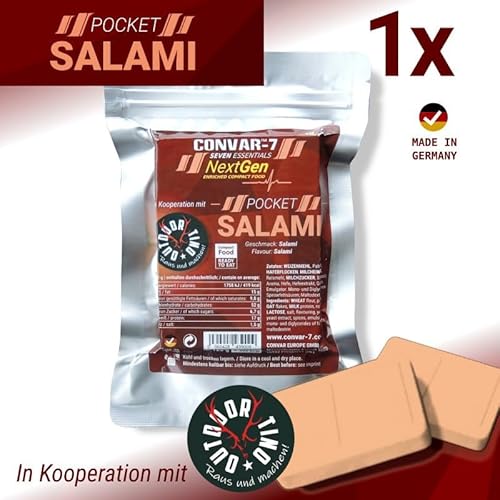 CONVAR-7 NextGen Energieriegel 120g (Pocket Salami) von Convar-7