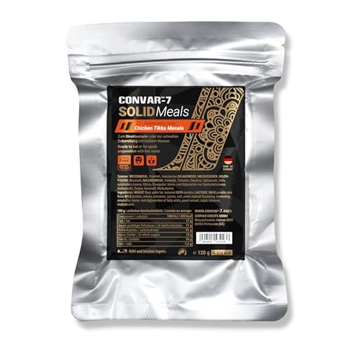 CONVAR-7 Solid Meals 120g (Chicken Tikka Masala) von Convar-7