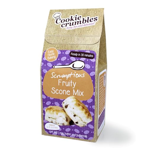 Cookie Crumbles | Scones Backmischung mit Rosinen | in 30 Minuten gebacken | 300 g von Cookie Crumbles