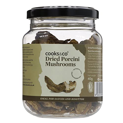 Cooks & Co - Wild Mushrooms - Dried Porcini Mushrooms - 40g von Cooks & Co