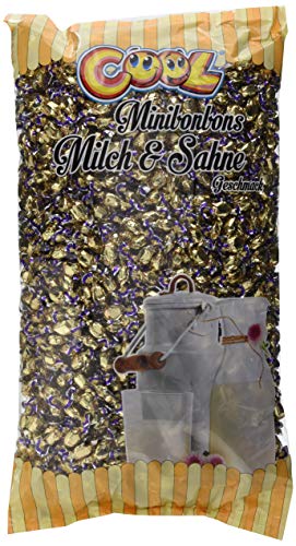 Cool Minibonbons Milch & Sahne im Beutel, 1er Pack (1 x 3 kg) von Cool