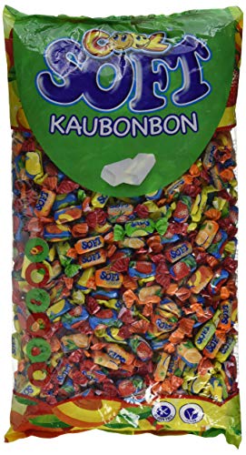 Cool Soft Kaubonbons | vegan und glutenfrei | im Beutel, 1er Pack (1 x 3 kg) von Cool