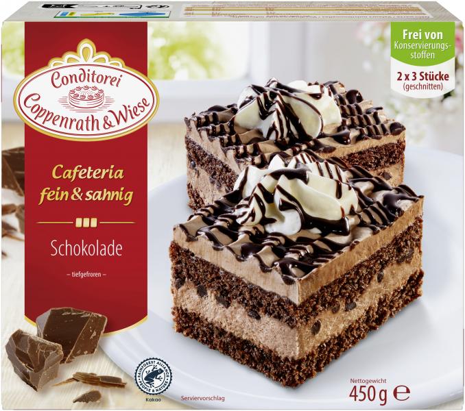 Coppenrath & Wiese Cafeteria Schokoladen-Blechkuchen von Coppenrath & Wiese