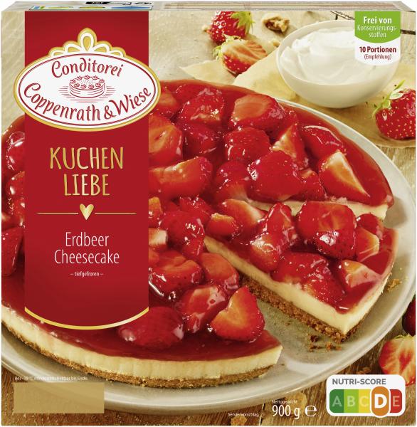 Coppenrath & Wiese Lust auf Kuchen Erdbeer Cheesecake von Coppenrath & Wiese