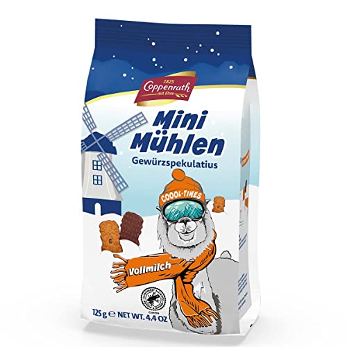 Coppenrath Coool-Times Mini Mühlen Gewürzspekulatius Vollmilch 125 g von Coppenrath