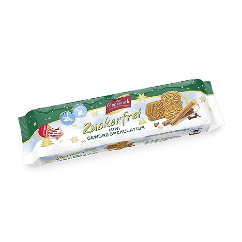 Coppenrath Mini Gewürzspekulatius zuckerfrei und laktosefrei 20er (20 x 150 g) von Coppenrath