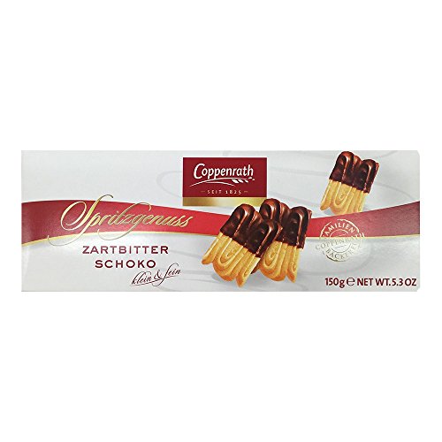 Coppenrath Spritzgenuss Zartbitter 150g von Coppenrath