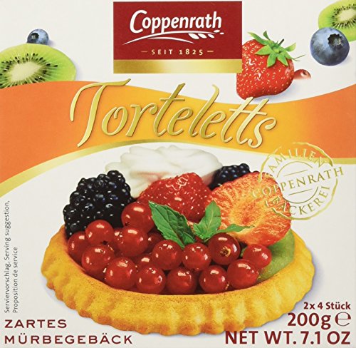 Coppenrath zarte Mürbetorteletts, 10er Pack (10 x 200 g) von Coppenrath