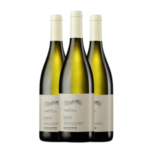 Coppo La Rocca Cortese Cortese di Gavi 75 cl Weißwein (Karton mit 3 Flaschen von 75 cl) von Coppo