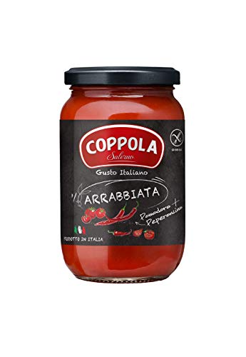 Coppola Arrabbiata Pastasaucen Soße - ohne Zusatz von Zucker, 350g (6er Pack) von Coppola Salerno