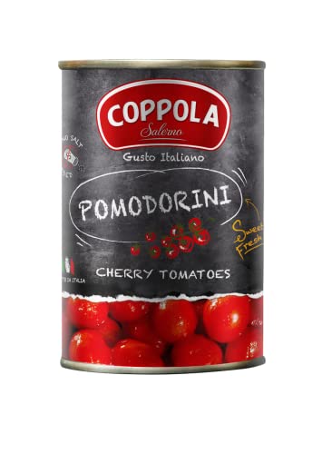 Coppola Kirschtomaten, Pomodorini – ohne Zusatz von Salz, 400g (12er Pack) von Coppola Salerno