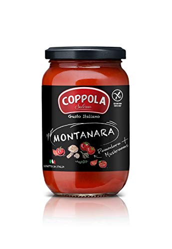 Coppola Montanara Soße - ohne Zusatz von Zucker, 350g (6er Pack) von Coppola Salerno