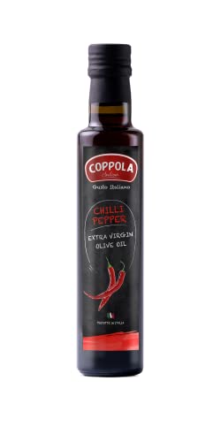 Coppola Natives Olivenöl extra mit Chilischoten (250ml) von Coppola Salerno