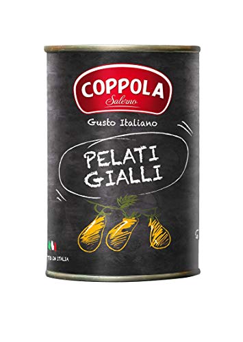 Coppola Pelati Gialli, gelbe, geschälte Tomaten, 400g (12er Pack) von Coppola Salerno