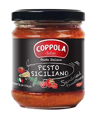 Coppola Pesto Siciliano, Pesto aus sonnengetrockneten Tomaten, 180g (6er Pack) von Coppola Salerno