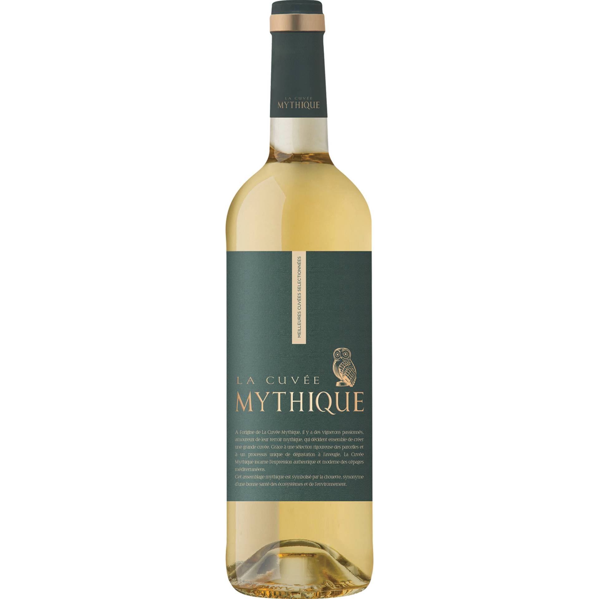 Cuvée Mythique Blanc, Pays d'Oc IGP, Languedoc-Roussillon, 2021, Weißwein von Cordier, 34370 Maureilhan, France