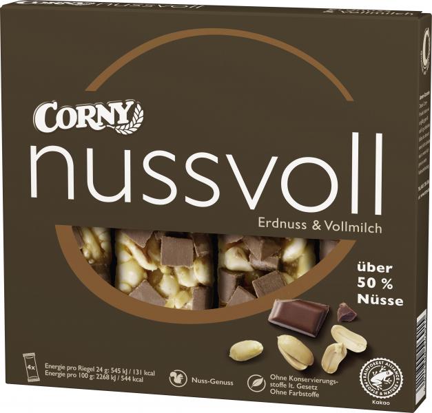 Corny Nussvoll Erdnuss & Vollmilch von Corny