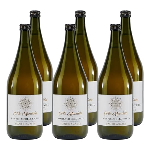 Corte Mandala Lambrusco Bianco -lieblich- (6 x 1,5L) von Corte Mandala