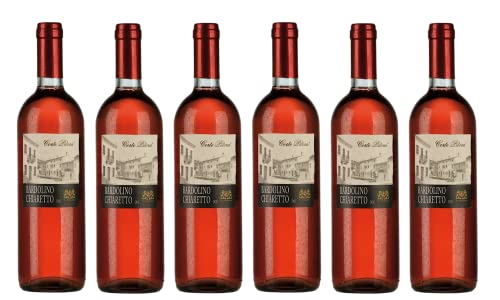 6x 0,75l - 2023er - Corte Pitora - Bardolino Chiaretto D.O.P. - Veneto - Italien - Rosé-Wein trocken von Corte Pitora